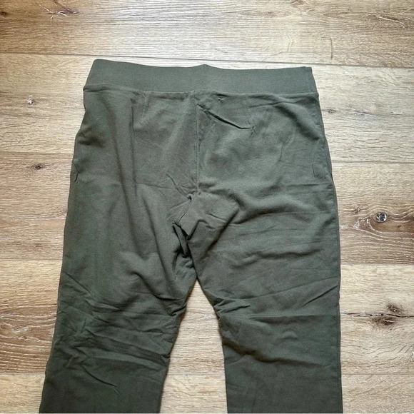 J. Jill PureJill Tapered Ankle Pull On Olive Pants Size Small GUC - Picture 5 of 8